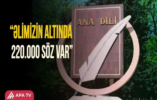 Lüğətimizdə yeni mərhələ: süni intellektdən istifadə olunur I APA TV
                                                