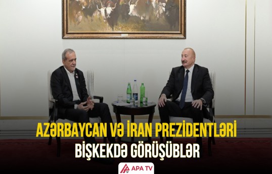 Prezident İlham Əliyev və Məsud Pezeşkian nələri müzakirə etdilər
                                                