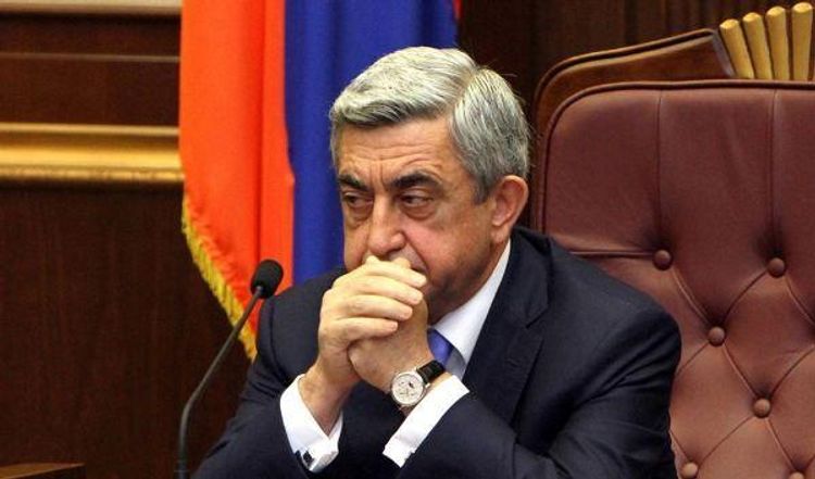 Сержу Саргсяну предъявлено обвинение  в организации хищения денежных средств