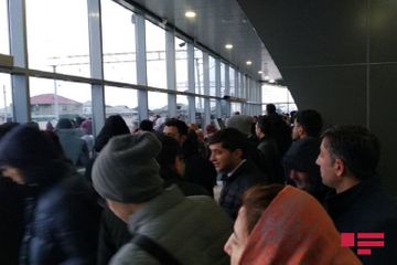 В поезде Баку-Сумгайыт возникла техническая неисправность