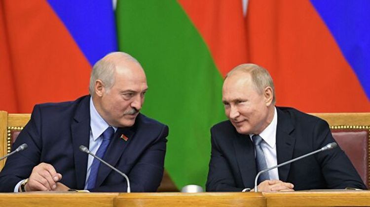 На переговорах Путина и Лукашенко внезапно погас свет