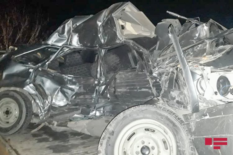В Барде столкнулись два автомобиля, погиб 1 человек – ФОТО 