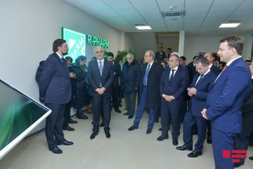 В Баку открылось предприятие по производству медицинских препаратов