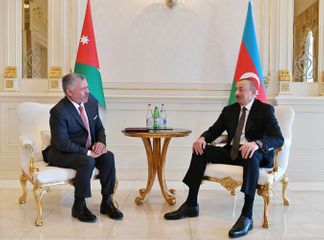 Состоялась встреча президента Азербайджана с королем Иордании - ОБНОВЛЕНО