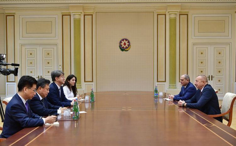 Президент Ильхам Алиев принял председателя Комитета статистики Республики Корея - ОБНОВЛЕНО