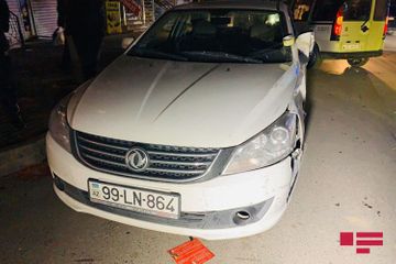 В Баку мотоциклист устроил крупное ДТП - ФОТО - ВИДЕО