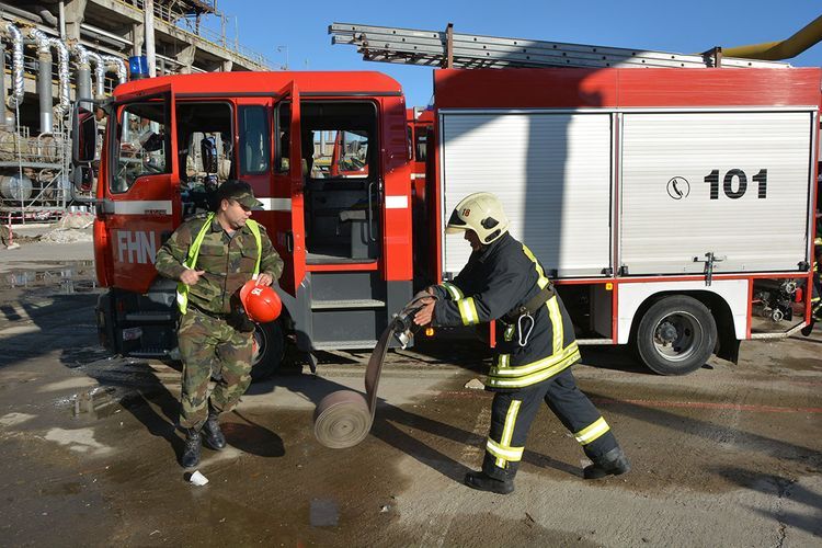 В Абшероне произошел пожар
