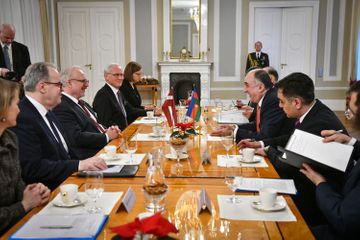 Эльмар Мамедъяров обсудил карабахский конфликт с президентом Латвии - ОБНОВЛЕНО