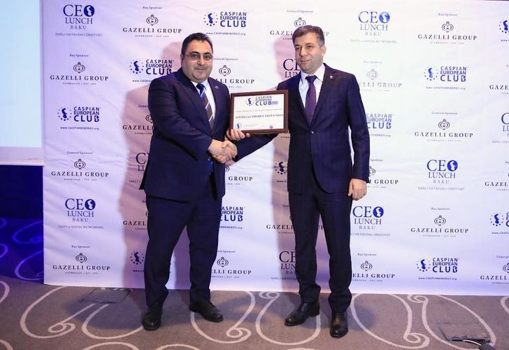 Caspian European Club и  ПО «Азеригаз» организовали СEO Lunch Baku