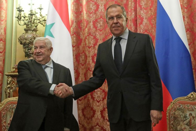 Состоялась встреча глав МИД РФ и Сирии
