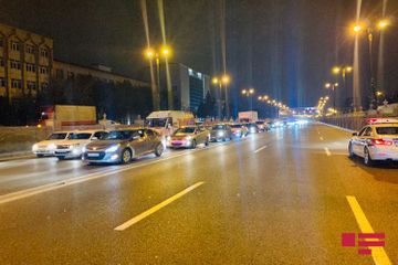 ДТП на проспекте Гейдара Алиева стало причиной затора  - ФОТО