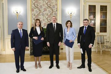 Президент Азербайджана Ильхам Алиев дал интервью местным журналистам - ОБНОВЛЕНО-1