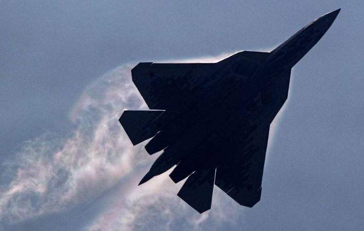 В России упал истребитель Су-57