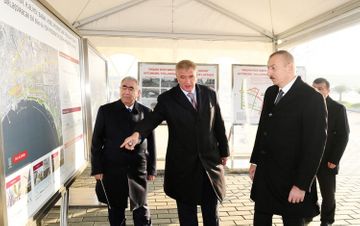 Президент Ильхам Алиев принял участие в открытии улицы центрального бульвара в «Баку Белый город» - ОБНОВЛЕНО