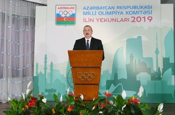 Президент Азербайджана Ильхам Алиев принял участие в церемонии, посвященной спортивным итогам 2019 года - ОБНОВЛЕНО