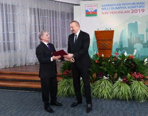 Президент Азербайджана Ильхам Алиев принял участие в церемонии, посвященной спортивным итогам 2019 года - ОБНОВЛЕНО