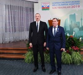 Президент Азербайджана Ильхам Алиев принял участие в церемонии, посвященной спортивным итогам 2019 года - ОБНОВЛЕНО
