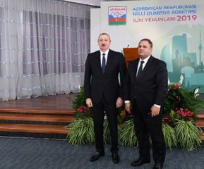 Президент Азербайджана Ильхам Алиев принял участие в церемонии, посвященной спортивным итогам 2019 года - ОБНОВЛЕНО