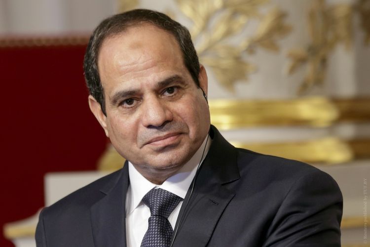 Президент Египта поздравил президента Ильхама Алиева