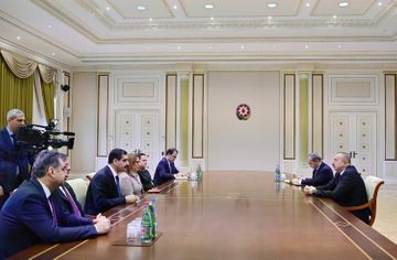 Президент Ильхам Алиев принял министра торговли Турции 