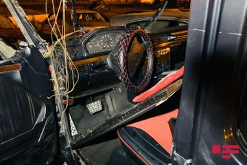 Gelandewagen попал в ДТП на трассе Баку-Сумгайыт, тяжело ранена женщина - ФОТО - ВИДЕО
