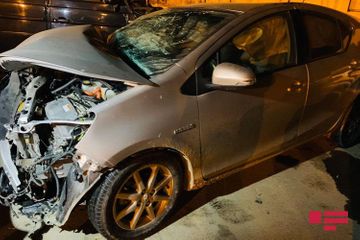 Gelandewagen попал в ДТП на трассе Баку-Сумгайыт, тяжело ранена женщина - ФОТО - ВИДЕО