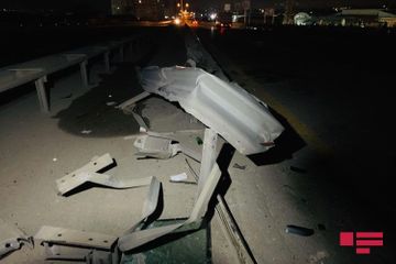 Gelandewagen попал в ДТП на трассе Баку-Сумгайыт, тяжело ранена женщина - ФОТО - ВИДЕО