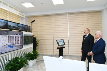 Сданы в эксплуатацию реконструированные подстанции «Мушвиг» и «Забрат» ОАО «Азерэнержи», в мероприятии принял участие президент Ильхам Алиев  - ОБНОВЛЕНО