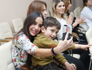 Первый вице-президент ознакомилась с условиями, созданными после капитального ремонта в Детском психоневрологическом центре - ФОТО