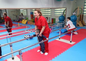 Первый вице-президент ознакомилась с условиями, созданными после капитального ремонта в Детском психоневрологическом центре - ФОТО