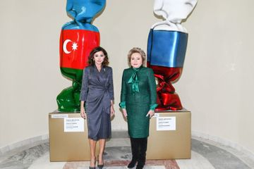 Мехрибан Алиева приняла участие в открытии павильона «Азербайджан» после реконструкции на ВДНХ - ОБНОВЛЕНО