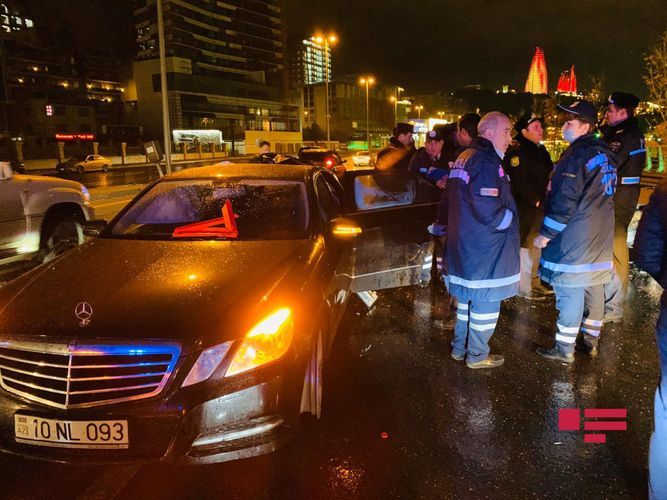 Жуткое ДТП в центре Баку, есть жертвы – ФОТО - ОБНОВЛЕНО