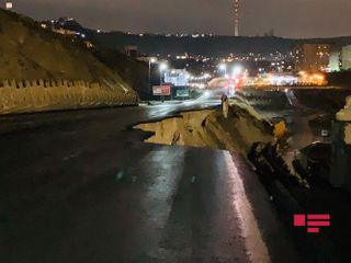 У мечети Бибиэйбат сошел очередной оползень – ФОТО - ВИДЕО