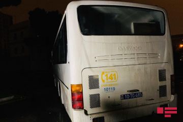 В Абшеронском районе автобус сбил пешехода  - ФОТО