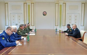 Президент Ильхам Алиев принял начальника генштаба ВС РФ - ОБНОВЛЕНО