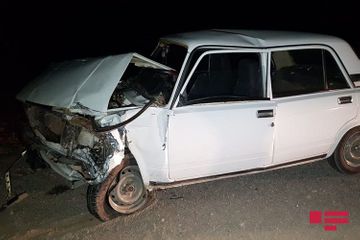 В Гёйчае столкнулись два автомобиля, пострадали 6 человек - ОБНОВЛЕНО