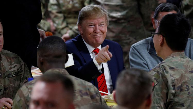 Трамп прилетел с необъявленным визитом в Афганистан