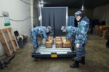 Пресечена попытка транзита 933 кг героина из Ирана через Азербайджан в Украину 