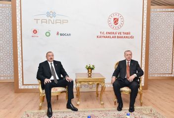 В Турции прошла церемония открытия части проекта TANAP, которая будет соединена с Европой  - ОБНОВЛЕНО-1