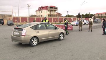 Штрафуются водители и пассажиры, нарушающие карантинный режим на дорогах, ведущих в Баку
