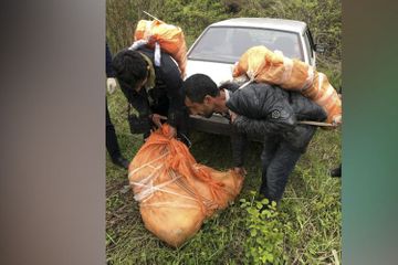 Пресечен перевоз из Ирана в Азербайджана наркотиков на сумму 10 млн манатов, есть задержанные - ВИДЕО