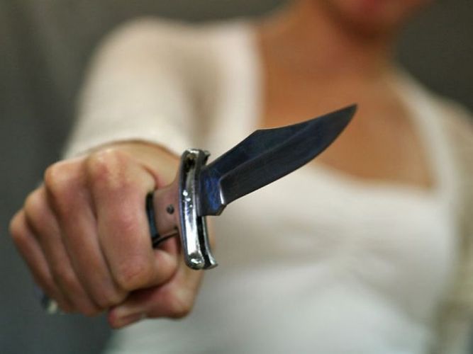 В Агсу женщина ударила ножом брата и мать