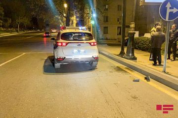 Возбуждено уголовное дело в отношении водителя такси, сбившего полицейского и военнослужащего в Баку