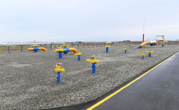 Президент Ильхам Алиев принял участие в открытии магистрального газопровода, проведенного в Сумгайыт - ОБНОВЛЕНО