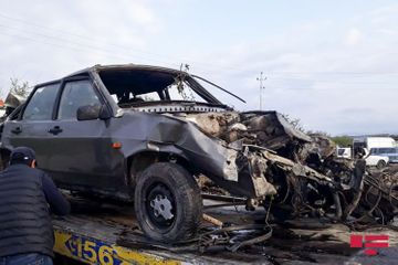 В Товузе перевернулся автомобиль, погиб студент - ФОТО - ОБНОВЛЕНО