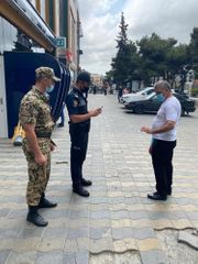 В Баку оштрафованы лица, не использующие маски и не соблюдающие социальную дистанцию – ФОТО 