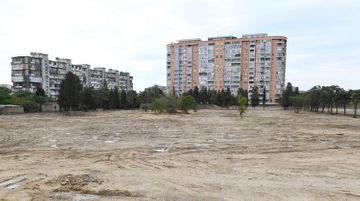 Президент ознакомился с предстоящей работой в новом лесопарке в Ясамальском районе столицы - ОБНОВЛЕНО