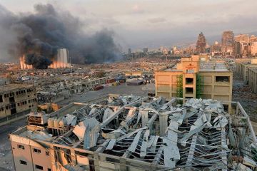 Число погибших при взрыве в Бейруте превысило 100 - ФОТО - ВИДЕО - ОБНОВЛЕНО-8