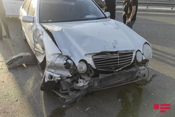 В Баку произошла цепная авария с участием 5-6 автомобилей – ФОТО - ВИДЕО