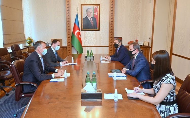 Глава МИД Азербайджана принял посла Грузии
